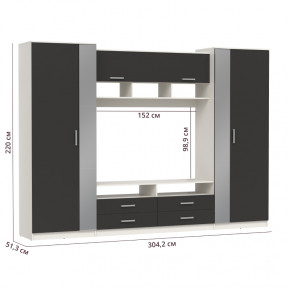 ШМЦ Вена  91.01 с зеркалом в Купино - kypino.mebelnovo.ru | фото